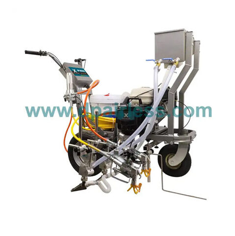DP-6335L, профессиональная безвоздушная разметочная машина с лазерной направляющей