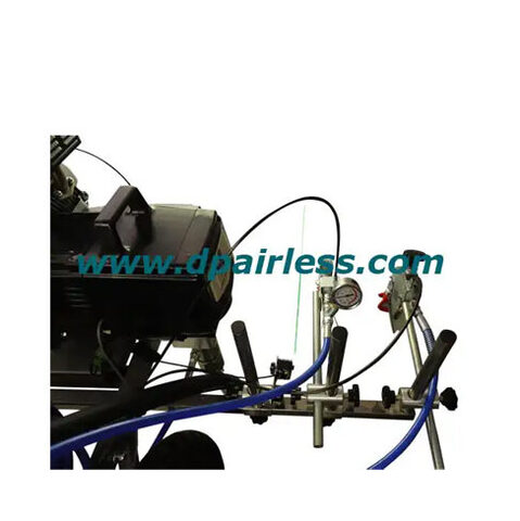 DP-6335L, профессиональная безвоздушная разметочная машина с лазерной направляющей