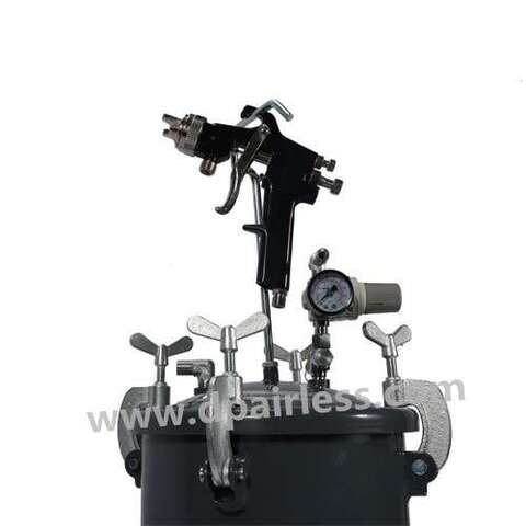DP-6402, бак 10 л в комплекте с краскопультом и шлангом