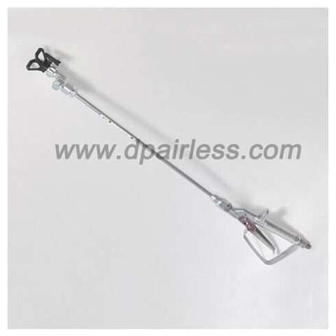 DP-6375L, безвоздушный краскопульт с прямой рукояткой и удлинителем