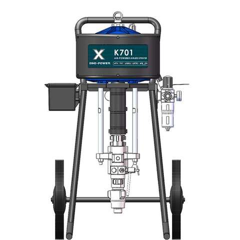 DP-K701, аппарат 70:1, 180 см³, 500 бар для тяжёлой антикоррозийной защиты
